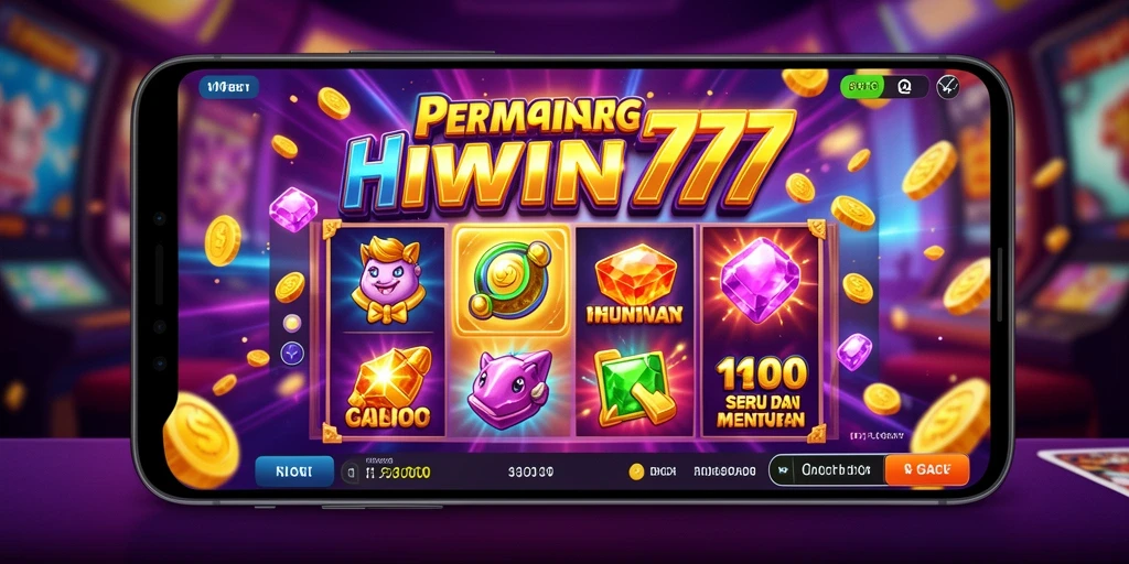 Tampilan gameplay seru HIWIN777 dengan tema slot yang memikat.
