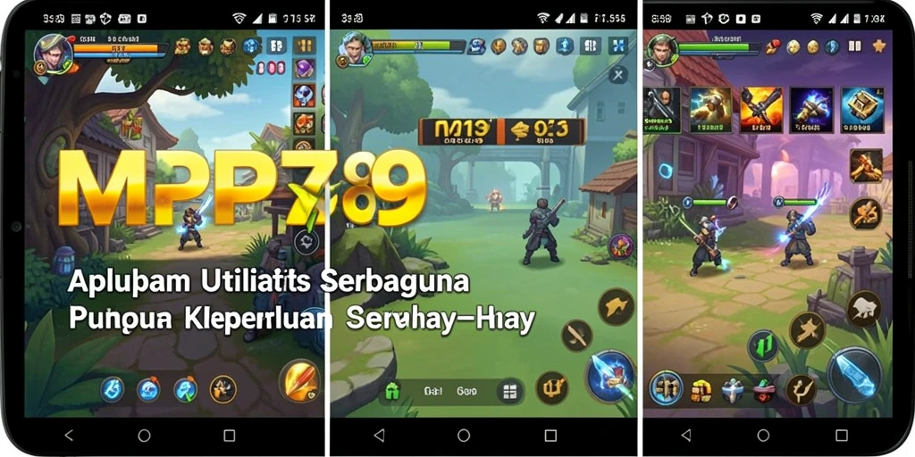 Tampilan antarmuka MVP789 dengan berbagai fitur utilitas.