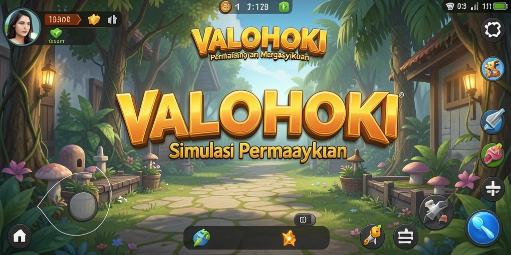 Tampilan gameplay VALOHOKI yang mengasyikkan dan interaktif.